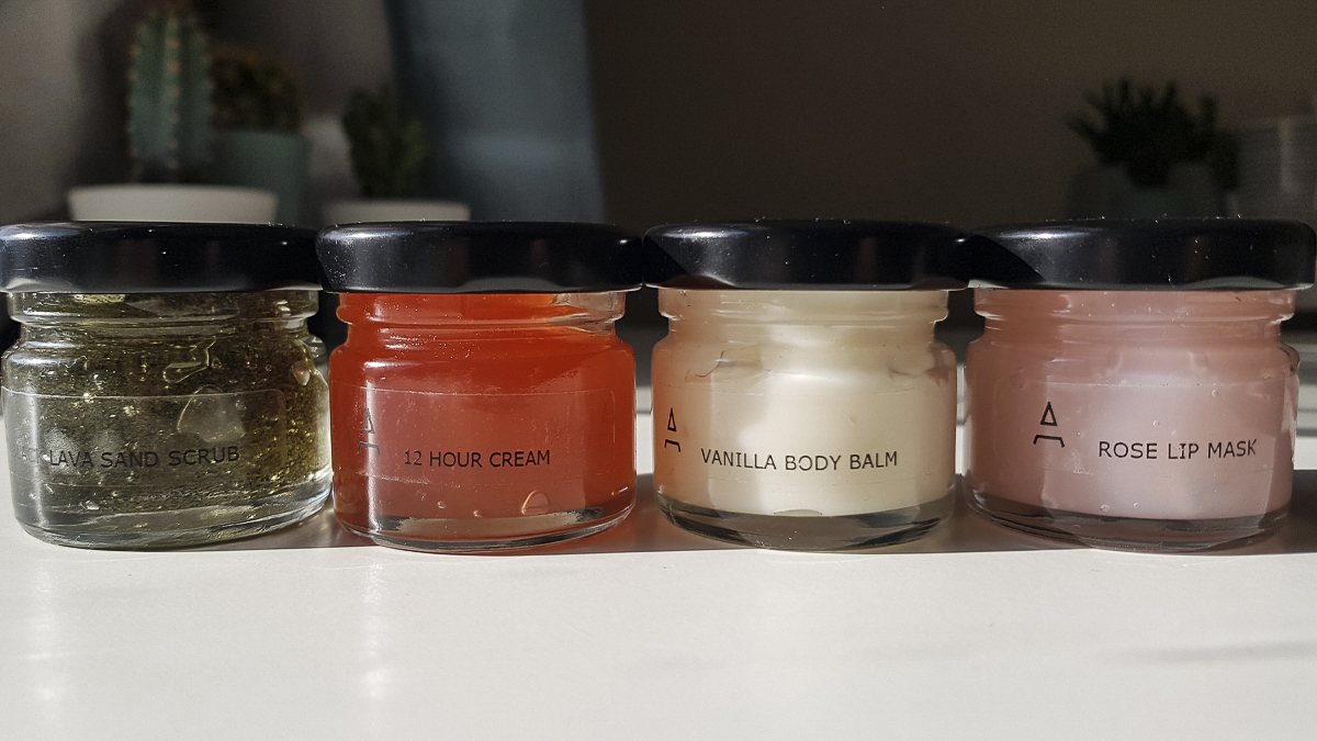 Aisha Nuhu's body butter product