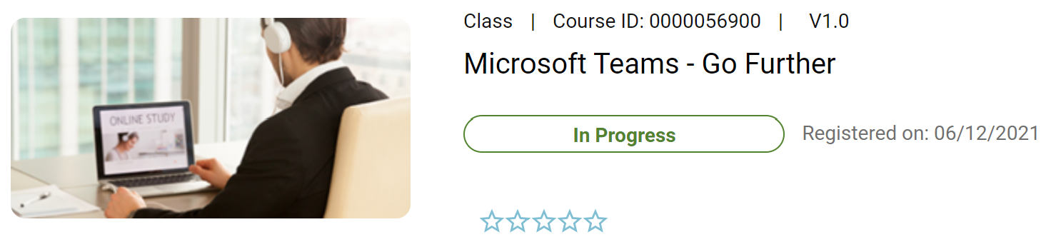 Course in UoRLearn